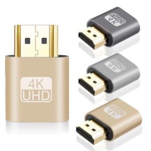 ADAPTADOR HDMI SIMULADOR DE EXIBICAO 4K MINERACAO