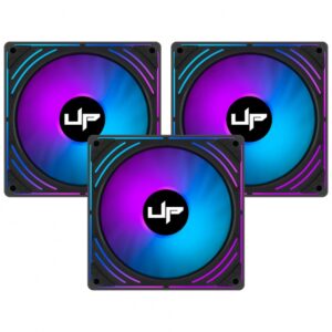 COOLER FAN UP GAMER AUREA KIT 3X1 ARGB C/CONTROL