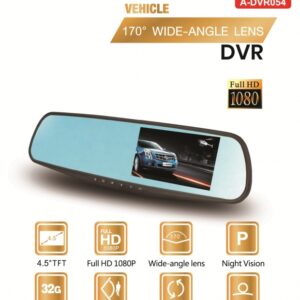 CAMERA P/ CARRO SATE A-DVR054 FHD 1080P