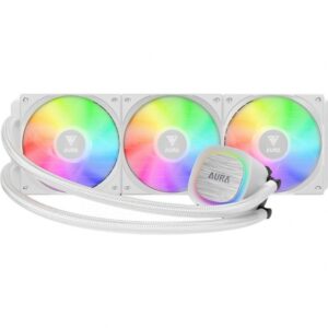 COOLER WATER GAMDIAS AURA GL360 V2 ARGB 120MM WHIT WHITE