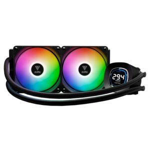 COOLER WATER GAMDIAS AURA GL240 DIGITAL ARGB BLK TELA DIGITAL