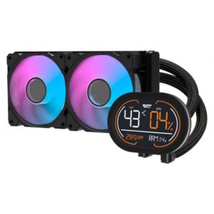 COOLER WATER DARKFLASH DH240D - BLACK DH240D BLACK