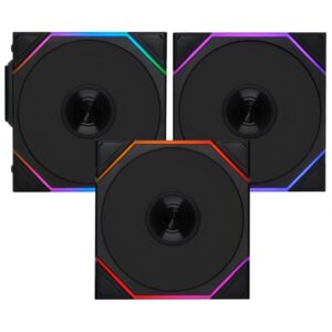 COOLER FAN LIAN LI UNI FAN TL WIRELESS 120 X3 BLK 12TL1W3B BLACK