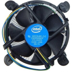 COOLER CPU INTEL DC 12V 1155/1150/1151/1200 COBRE BASE COBRE